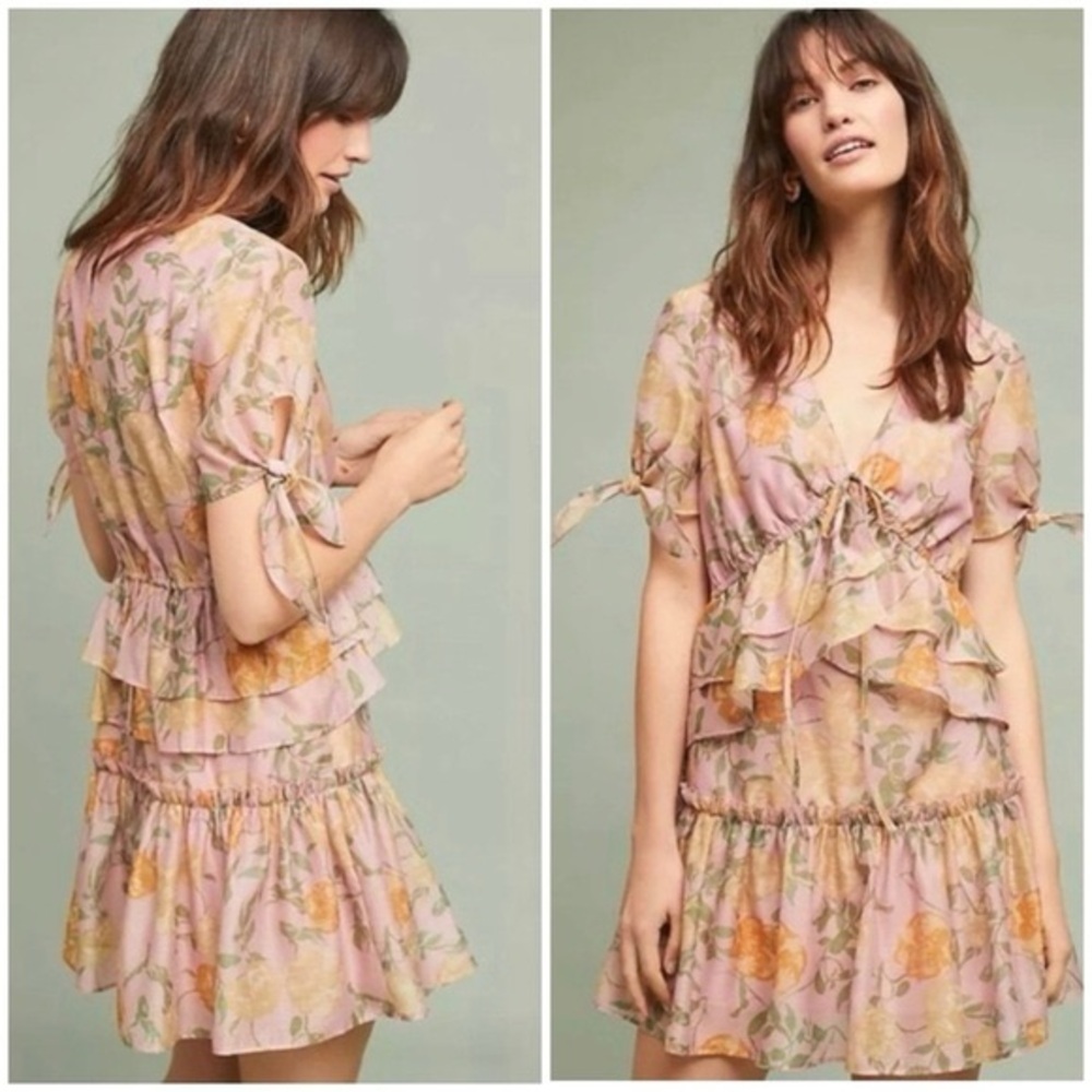 Floral Ruffle Dress
